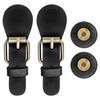 sourcing map 2 Pcs Leather Snap Buckles Snap Button Closure,