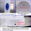 WRalwaysLX Rechargeable LED Table Lamp with Remote Control, Color-Changing Night
