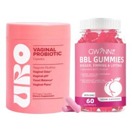 Uro Vaginal Probiotic Suplemento Dietario 60 Capsulas  Gwynne Bbl Gummies Fenogreco Mejora Tu Busto Y Glteos 60 Caramelos Blandos                     