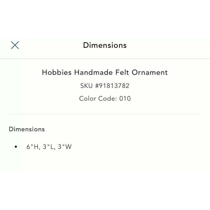 Anthropologie Hobbies Pickleball Ornament Wool Cotton Animal 2024 ~6”