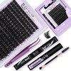 100D 200D Dramatic Soft Kit l Mega Volume Lashes, D-Curl,