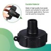 UMETASS IBC Tote Tank Adapter for Garden Hose,275 330 G