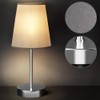 Monzana® Bedside Table Lamp Anthracite Table Lamp Height 32 cm