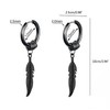 TREENEST Pendientes Hombres Acero Inoxidable Piercing Para Hombre y Mujer