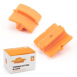 Trimmer Cutting Replacement Blades 195960-1001 for Fiskars Personal Trimmer, 9" & 12" Paper Cutter, Craft Style G Blades for Scrapbooking, Sewing & Arts (2 Pack)