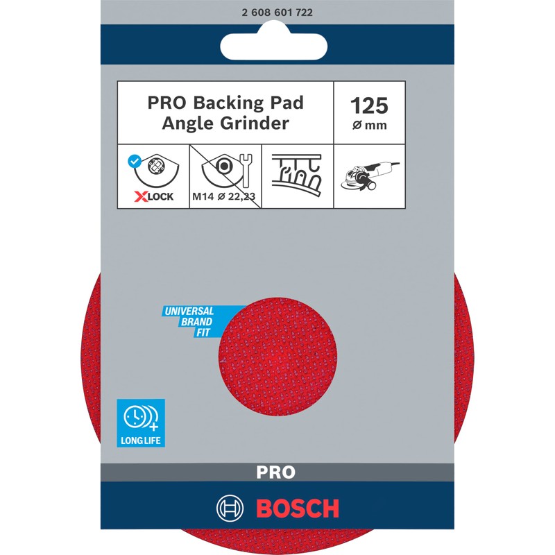 Bosch X-Lock Magic Pad 4.9 inches (125 mm) φ 2608601722
