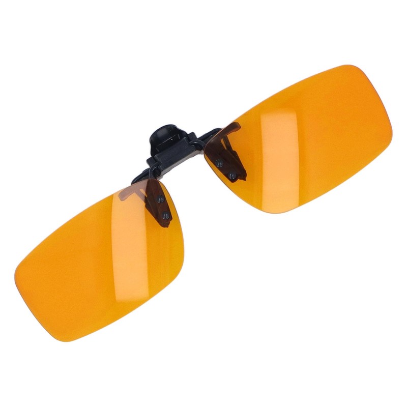 Blue Light Blocking Clip On Glasses, Portable 180 Degree Vertical