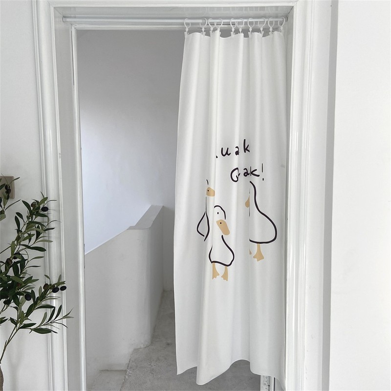 Door Curtain Cute Decorative Cartoon Doorway Divider Cloth for Bedroom
