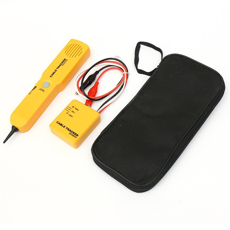 Wire Tracker,Cable Finder Tone Generator Probe Tracer,Anti-Interference Multi-Function Finder with