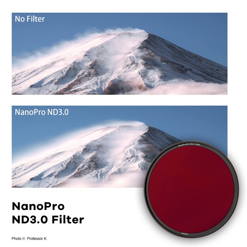 Haida ND1000 Filter - 77mm Neutral Density Filter with Nano
