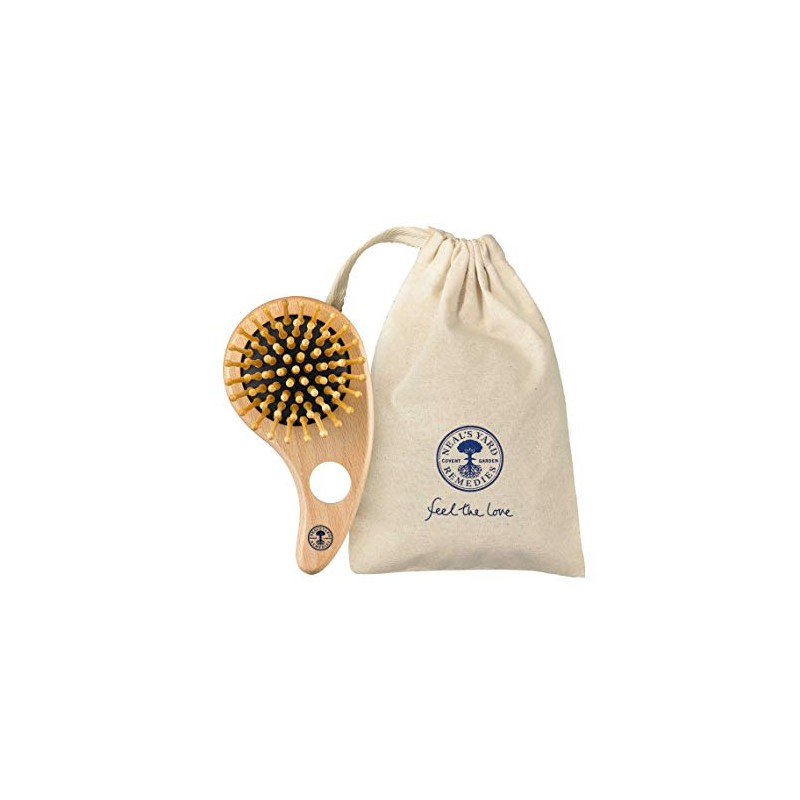 Neal's Yard Remedies Hair Brush (Small) (Cotton Drawstring Included) x