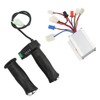 Brushed Motor Speed Controller Throttle Twists Grip Set Comfortable Hand