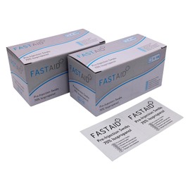 2 x Universal Fastaid 70% IPA Alcohol Wipes for Electronics, Swabs, Tattoo, Pre-injection Swabs