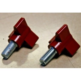 AMMCO NEW Ammco 6854 Red Tri-Wing Knob for 3000, 4000 & 4100 Brake Lathe Qty 2