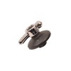 Indesit Cooker Black/Chrome Hob Control Knob. Genuine Part Number C00230179