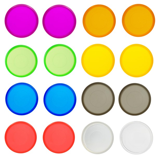 ITSYHPRO 100pcs Discbound Notebook Discs DIY Planner Accessories 1.1inch(28mm) Medium