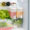 Rosenstein & Söhne Beverage Dispenser: Refrigerator Drinks Container with Spigot
