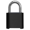 Master Lock 878 Powder Coated Black Zinc Resettable Combination Padlock