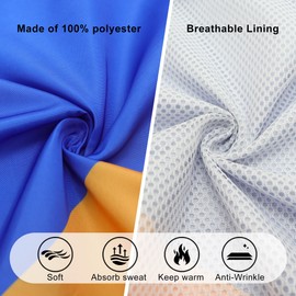 Coseaon 80s Outfit for Kids, Retro 90s Tracksuit Boys Girls Hip Hop Dance Clothes Unisex Patchwork Jacket Pants Sportswear (US, Alpha, Small, Blue)