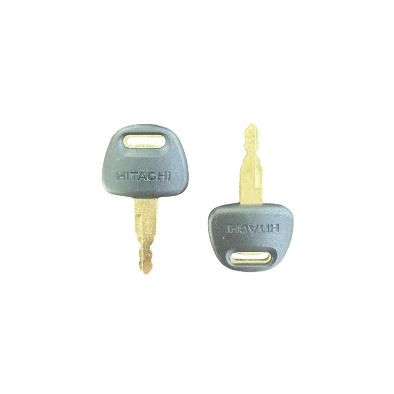 2X 4X Ignition starter key Replacement for Hitachi & Hitachi