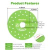 ZORUNNA 1.2'' Diamond Ultra Width Tile Blade, 4.5'' Glass Cutting