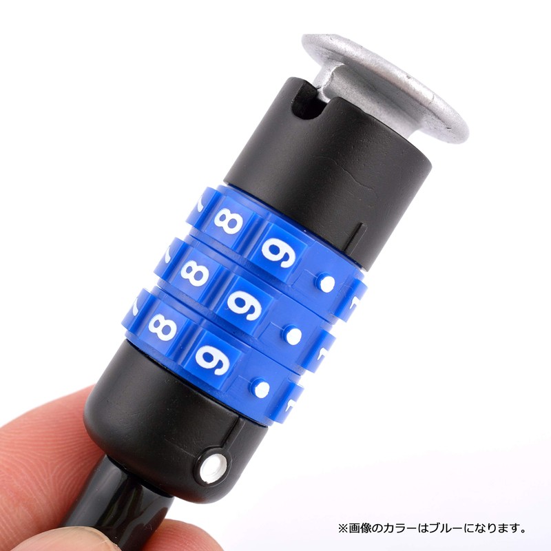 NOGUCHI JY-172P Variable Dial Type Wire Lock, Diameter 0.1 x
