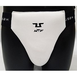 Tusah Taekwondo TKD Men's Groin Guard Protector WTF Approved (XS)
