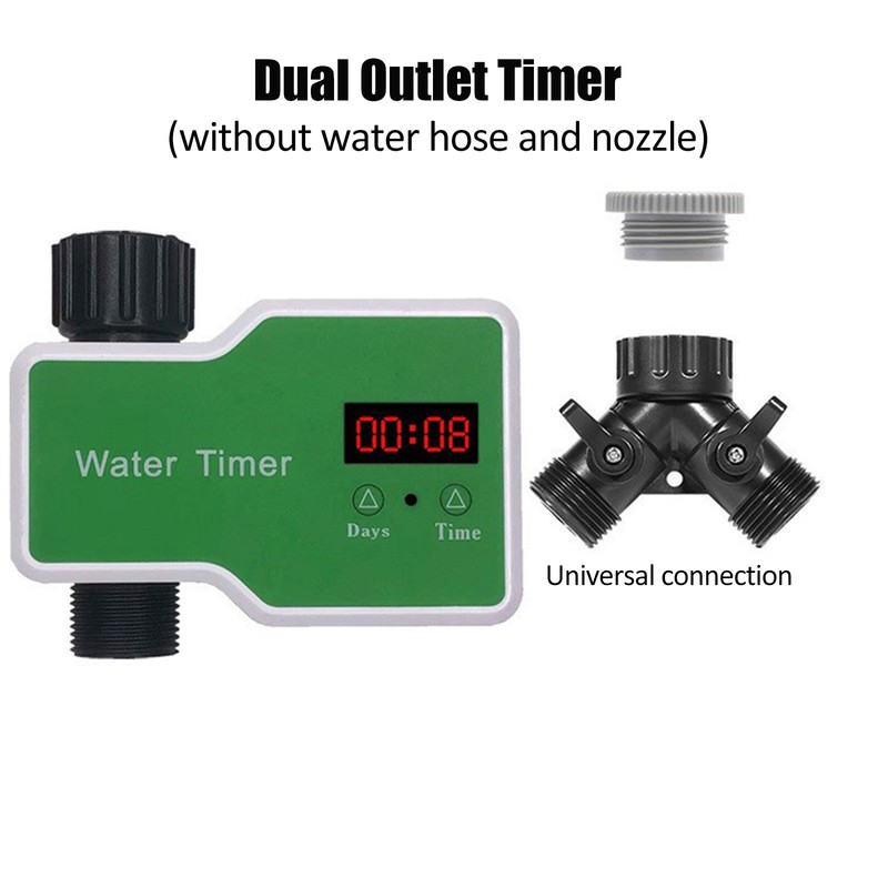 Automatic Flower Waterer Solenoid Valve Timer Garden Irrigation Spraying Outdoor
