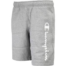 Champion Logo Shorts (S, Grey), gray, S