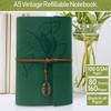 Joy & Inspiration PU Leather Notebook Vintage Refillable Bound Beautiful