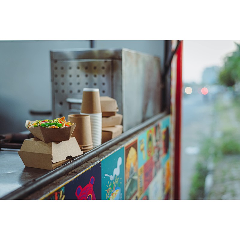 We Can Source It Ltd - Compostable Kraft Card Food