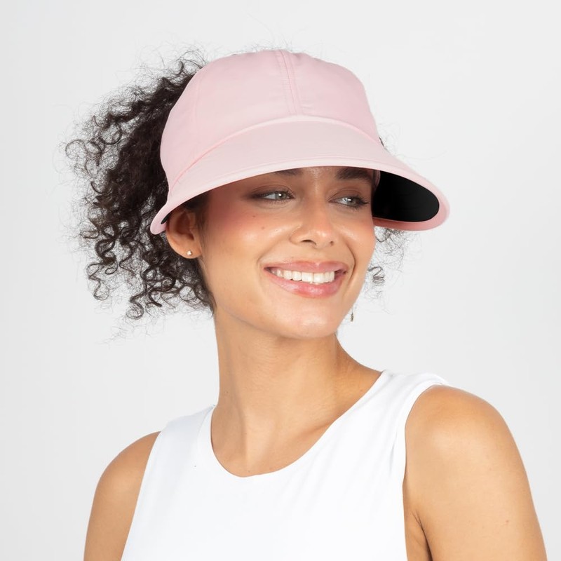 Ponyflo Sunblocker Wide Brim Hat-Pink