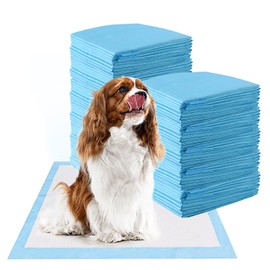 HAPPAWS Puppy Pads, Multisized Dog Pad, 5-Layer Leak-Proof Potty Training Pads Pet Pee Pad for Dog and Cat, High-Absorbency Pads for Puppies Rabbits