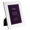 Hampton Frames MARBELLA 5x7 (13x18cm) White Elegant Photo Frame with