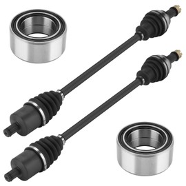 Front Left or Right CV Axle & Wheel Bearing Kit for Polaris RZR XP 1000/RZR XP 4 1000/XP 1000 Highlifter 2014 2015 2016 2017 2018 2019 2020 2021 2022, 2 CV Axles and 2 Wheel Bearings