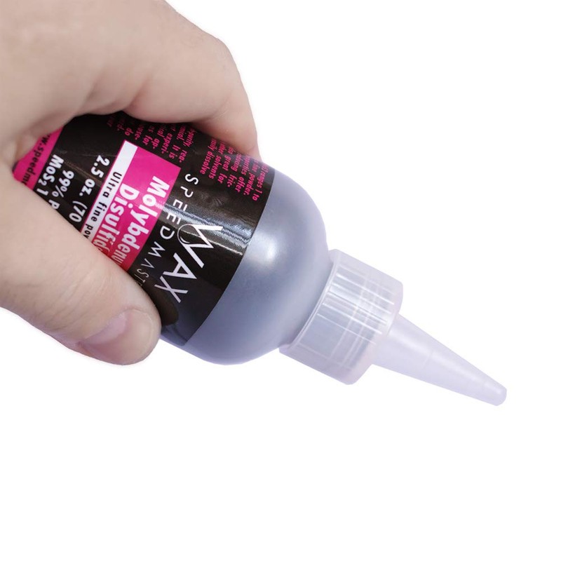 Speedmaster Wax Molybdenum Disulfide Powder MoS2 in 2.5 oz, Ultra