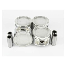 DNJ P219.40 Oversize Piston Set for 1990-1997 / Acura, Honda, Isuzu/Accord, CL, Oasis, Odyssey, Prelude / 2.2L / SOHC / L4 / 16V / 2156cc / F22A1, F22A4, F22A6, F22B1, F22B2, F22B6