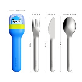 Zoku Utensil Set, Shark
