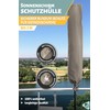 Menz Parasol Protective Cover – Weatherproof Protective Cover for Umbrella,