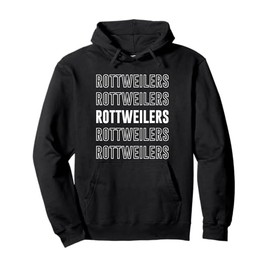 Rottweilers Pullover Hoodie