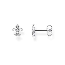 Thomas Sabo Women Stud Earrings Royal Lily 925 Sterling Silver H2113-643-11