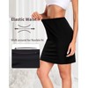 Vlazom Women's Half Slips Soft Cling Resistant Underskirt Short Waist
