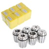 kimllier 6Pcs Carbon Steel ER32 Spring Collet Set 1/8-3/4 Inch