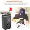 110dB Smart Waterproof Password Bicycle Lock Anti theft Alarm Lock