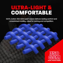 Hawk Sports Brazilian Jiu Jitsu Gi for Men and Women, Ultra-Light Extra Tough Premium Fabric BJJ Gi for Martial Arts Training & Competition, Comfy Perfect Fit BJJ Gear - Size A4, Black