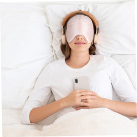 LALAFINA Travel Eye Mask for Airplane Silk Sleep Mask Hotel Sleeping Eye Cover Night Sleep Blindfold