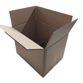 20 Double Wavy Folding Cardboard Boxes 400 x 300 x 300 mm Two-Walled Sturdy Packaging Shipping Box Made of Corrugated Cardboard Box Parcel Postal Delivery dimapax
