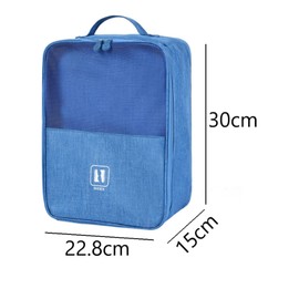 Travel Shoe Bag, Waterproof Shoe Bag, Dustproof Shoe Bags, Portable Shoe Bag, Shoe Case Travel for Multiple Shoes, Travel Organiser Shoes, Shoe Case Travel for Multiple Shoes, blue, Unisex