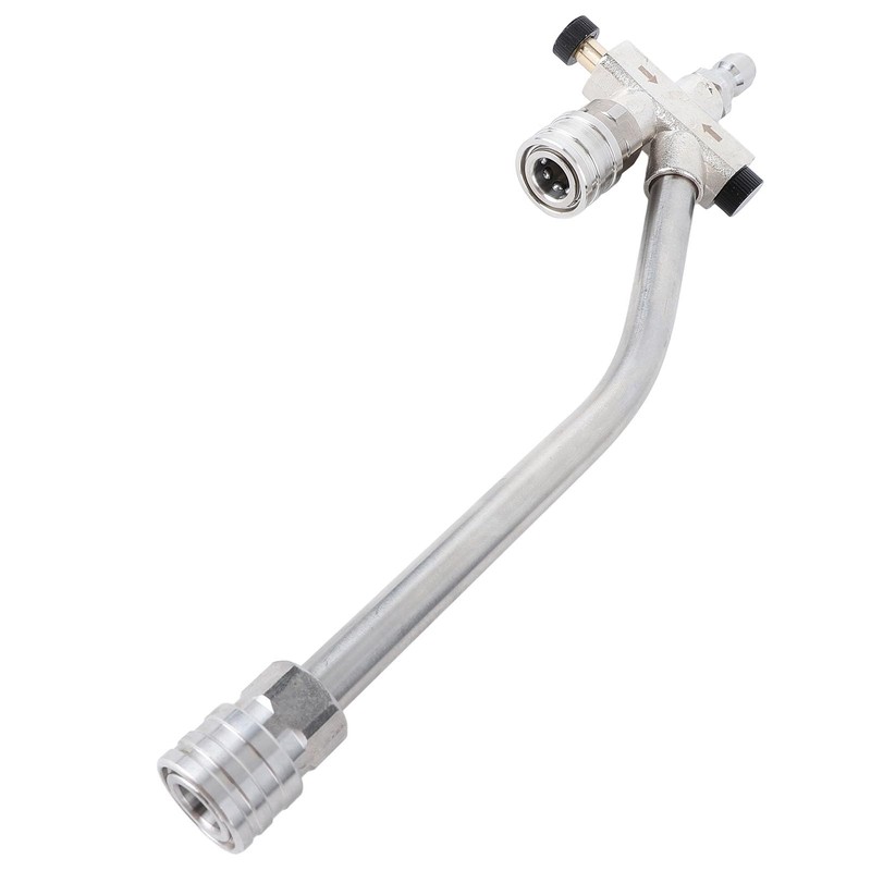 Stainless Steel Foam Cannon Dual Connector for High Pressure Washer