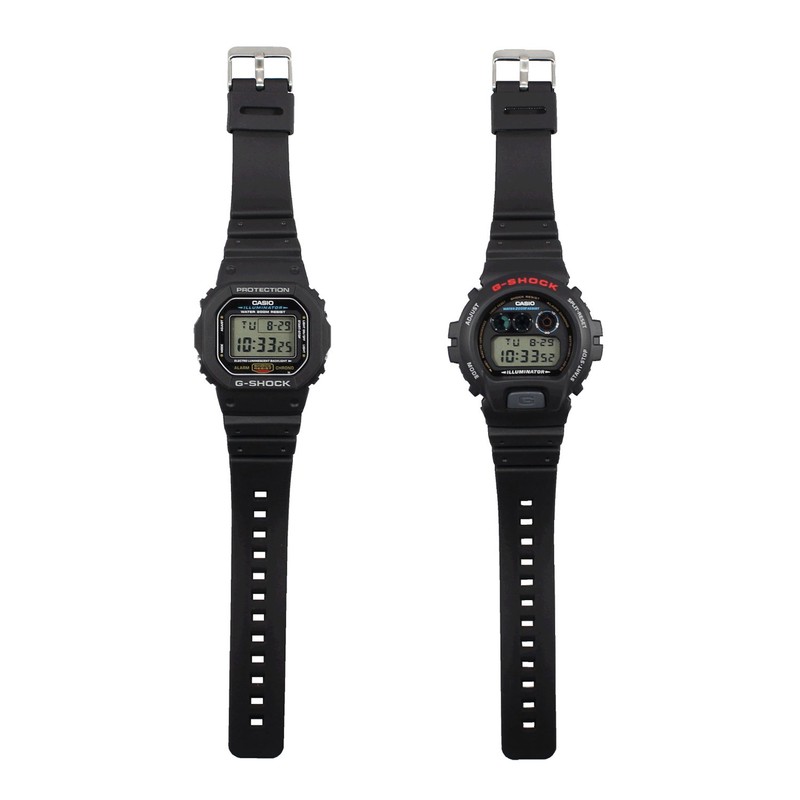 TARO'S TPU Urethane Black Replacement Watch Band / Strap with